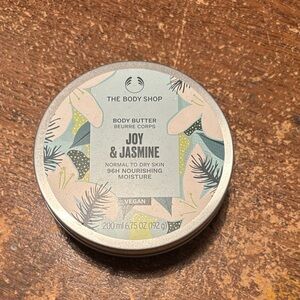The Body Shop Joy & Jasmine Body Butter - Silver and Cream